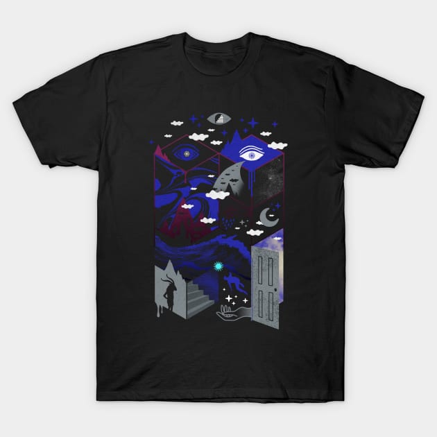 Spatial Awareness T-Shirt by chaos_magic